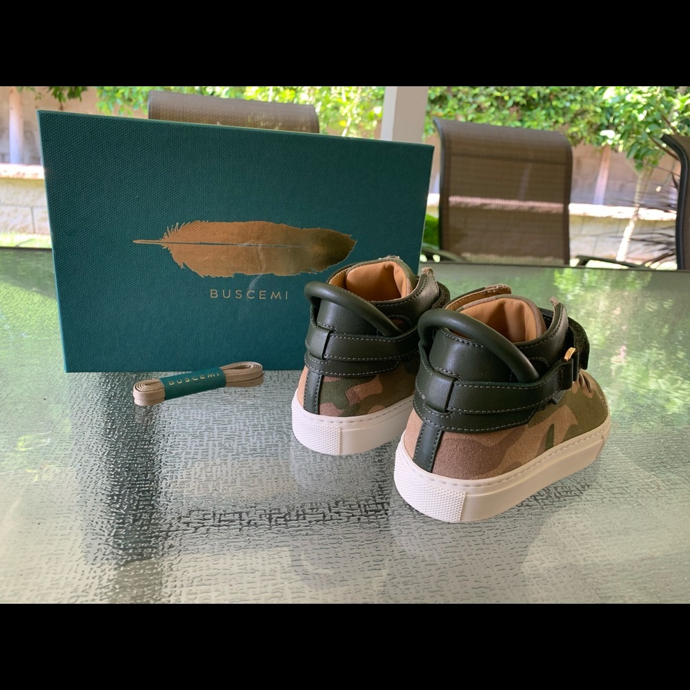 Brand new Buscemi 100MM kid suede - Picture 4 of 9